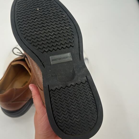 Johnston & Murphy Sheepskin leather lace up loafers - Picture 8 of 8